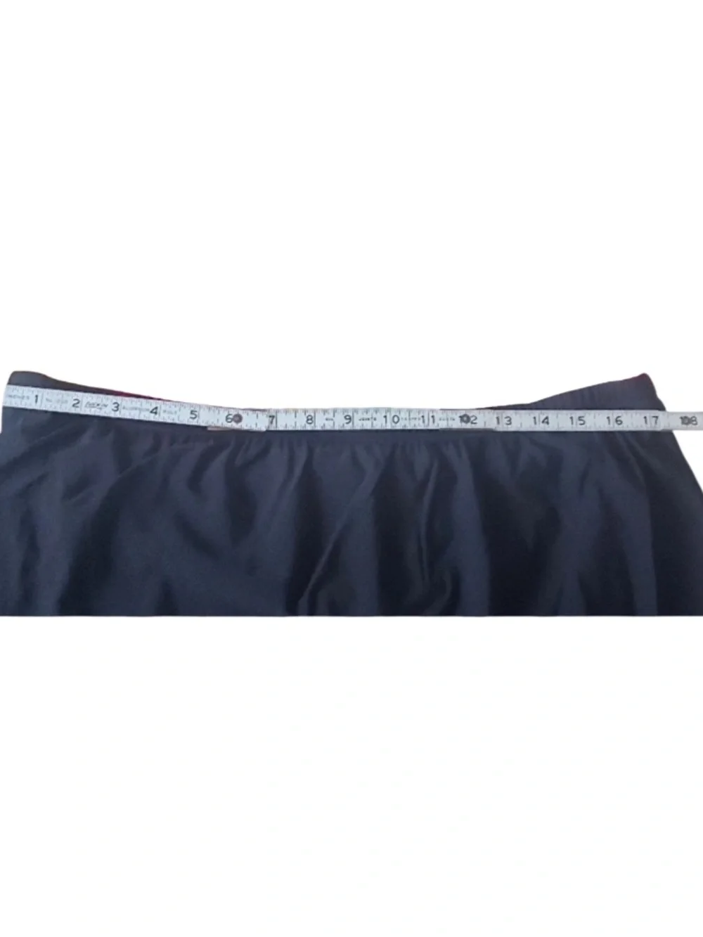 Nwt Women's Ruffle Swim Skirt - Aqua Green® Black Size: XL (16-18) 080
